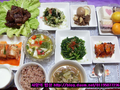 수능일 아침밥상에 담은 Super Food