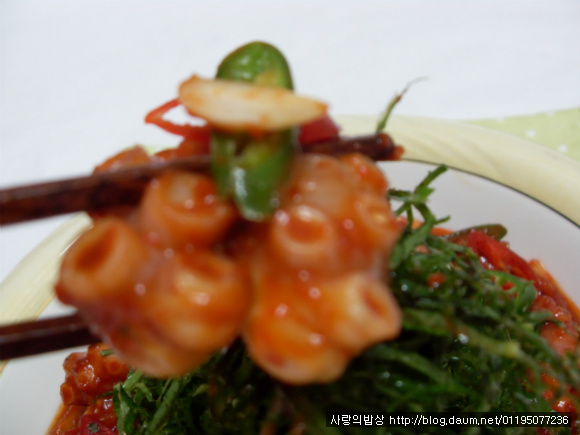 친정엄마 손맛 따라잡기! 눈물나게 화끈한 낙지볶음>_<