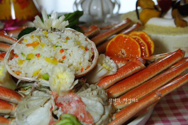 피부미용 스트레스에 좋은 대게 맛있는 대게찜