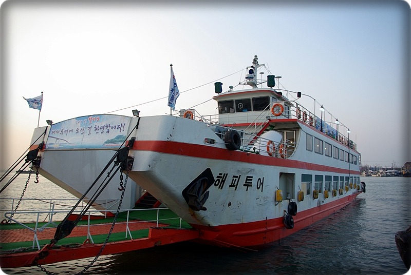 인천대교와 팔미도 