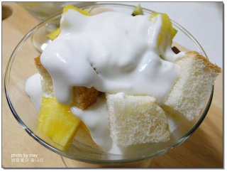 아이스크림보다 맛있는~ 요구르트 파인애플트라이플