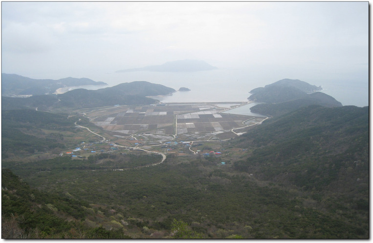 국수봉 정상 이미지