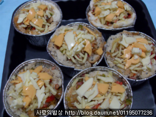 빵속에 밥&오리있다~ 영양만점간식, 김치볶음곡물컵빵