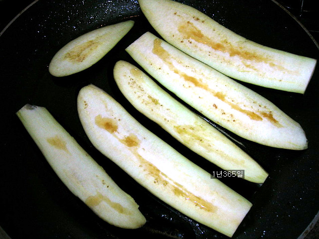 새콤한 가지짱아찌