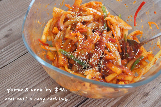 처치곤란 수박 껍질로 만드는 맛깔난 반찬4가지