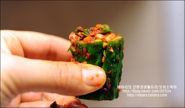 오이소박이 아삭하게 담는 법