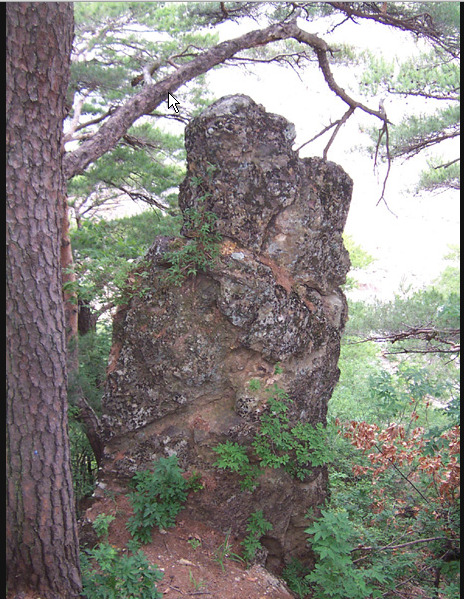 매물도의 오누이 바위 전설