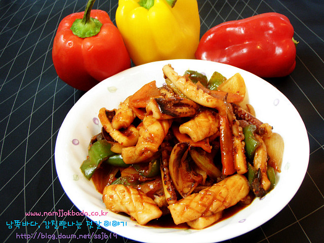 오징어볶음~★ 언제 먹어도 맛있는 밥반찬 겸 안주^^