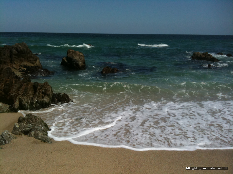 낭만적인 데이트코스인 정동진과 모래시계