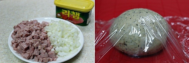 자꾸만 손이 가네!!,햄통밀빵~