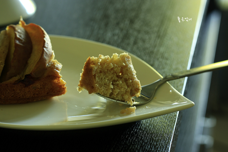 빵을 좋아하는 당뇨병 분들을 위해 - 복숭아 오트밀 케이크