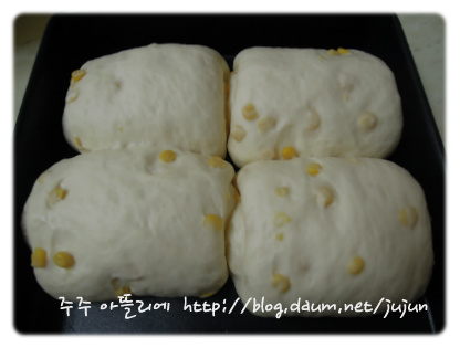 노버터 옥수수 식빵 만들기~