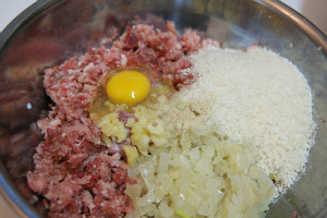 냉동실 고기 정리해서 만든 햄버거 스테이크 맛도 짱