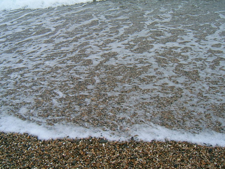 월송정 앞바다 (월송해수욕장)