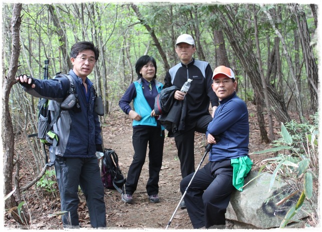 완주군 오봉산 산행 