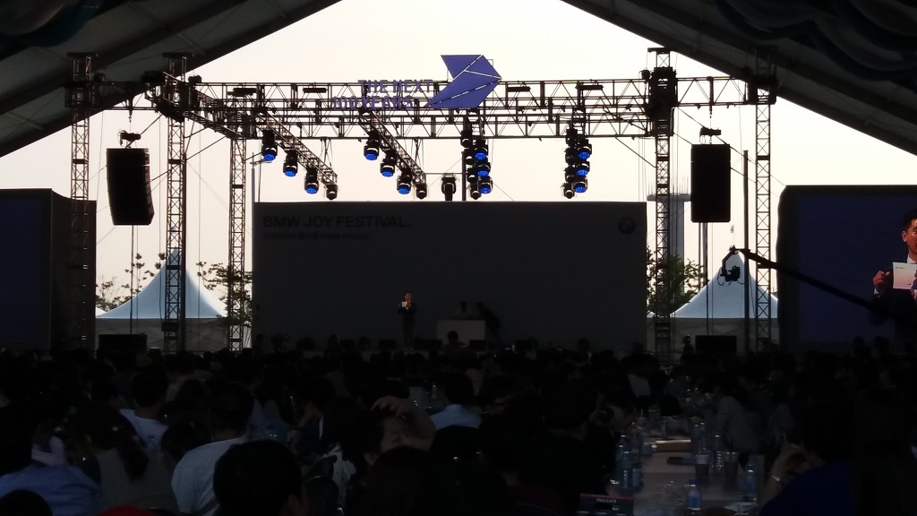 Bmw 드라이빙 센터, 조이페스티벌 bmw100주년 행사 다녀왔습니다김범수,타이거jk,윤미래,bmk가수 공연,