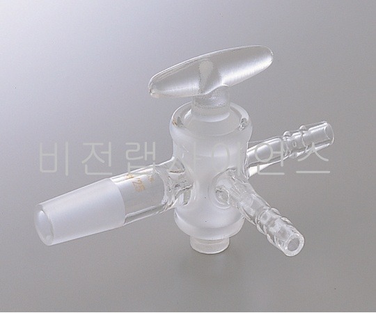 3-WAYS COCK I-TYPE GLASSWARE,공통접합3방향콕I형 