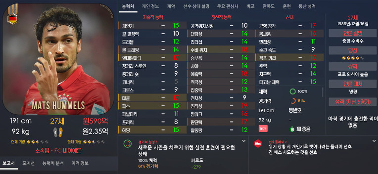 FM2017 공식로스터 포텐정리 | 인스티즈