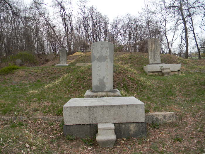 초안산 창1동, 창3동 구역 (박묵선의 밀양박씨 묘역)
