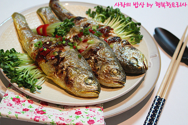비주얼 최고~요리초보도 할수있는 생조기양념구이