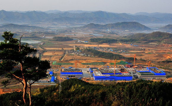 경상북도 신도청 자리는 주산과 명당수의 음양이 상보하는 吉地