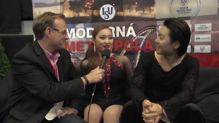 15/16 1차 #JGPBratislava 아댄 #이호정 #감강인 선수 인터뷰 영상 링크 