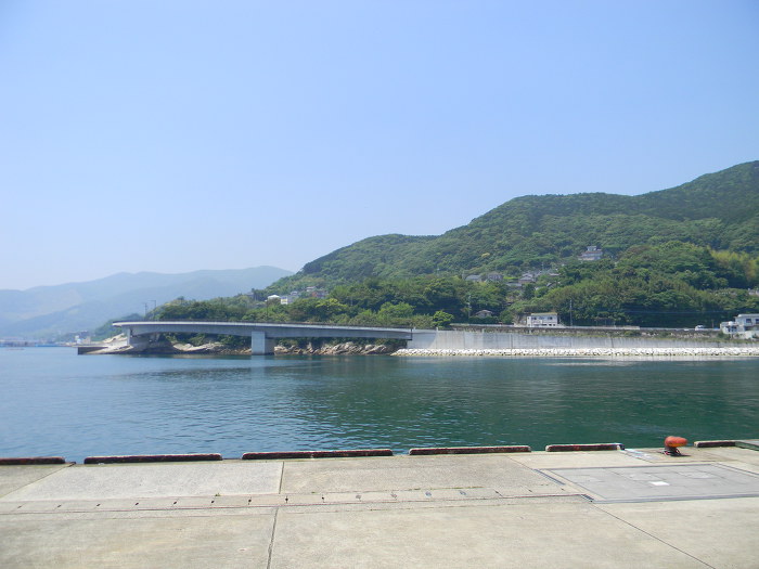 부산항 국제여객터미널에서 대마도 이즈하라항까지 (대한해협)