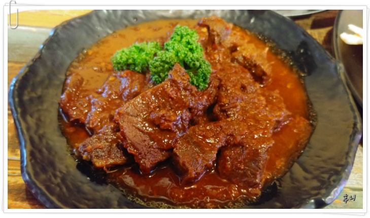 아빠까바르(렌당과 나시고랭)