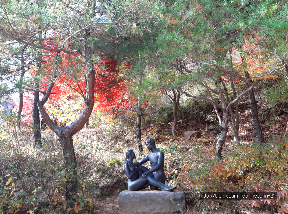 전북 순창에 있는 "호남의 소금강"이라는 강천산(剛泉山)에서...