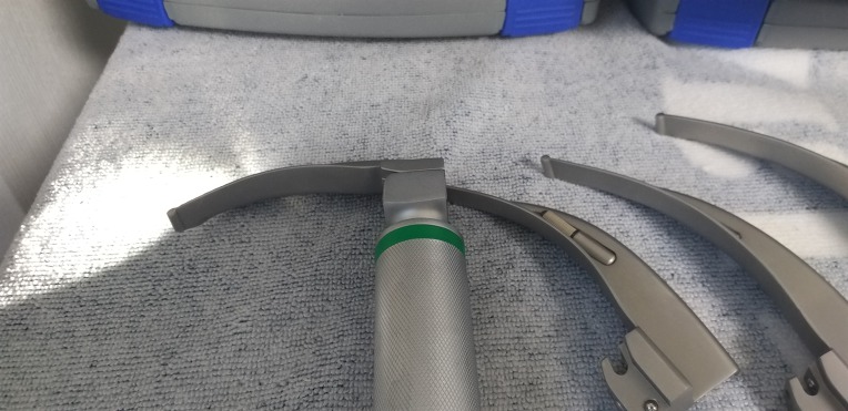 [중고의료기 종합센터]중고 미사용 LED 후두경 라린고스코프 Laryngoscope 판매(부산*대구*서울지점)